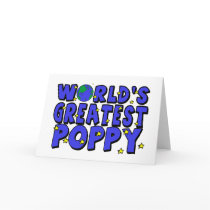 World's Greatest Poppy Card