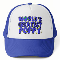 World's Greatest Poppy Mesh Hat