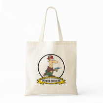 WORLDS GREATEST POWER DRILLER MEN CARTOON CANVAS BAG