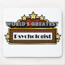 World's Greatest Psychologist Mousepads