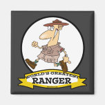 WORLDS GREATEST RANGER II MEN CARTOON MAGNETS