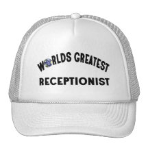 Worlds Greatest Receptionist Trucker Hat