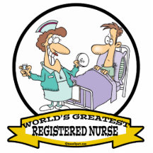 WORLDS GREATEST REGISTERED NURSE WOMEN CARTOON PHOTO CUT OUT