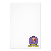 WORLDS GREATEST ROCK CLIMBER CARTOON CUSTOMIZED STATIONERY