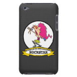 WORLDS GREATEST ROCKSTAR FEMALE CARTOON BARELY THERE iPod COVERS