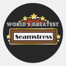 World's Greatest Seamstress Stickers