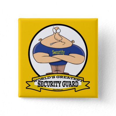 Cartoon Security Officer