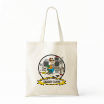WORLDS GREATEST SMARTY PANTS MEN CARTOON CANVAS BAGS