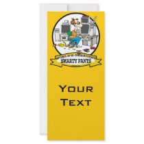 WORLDS GREATEST SMARTY PANTS MEN CARTOON FULL COLOR RACK CARD