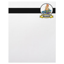 WORLDS GREATEST SNARK MEN CARTOON LETTERHEAD