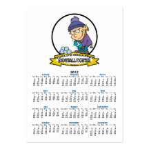 WORLDS GREATEST SNOWBALL FIGHTER KIDS CARTOON BUSINESS CARD TEMPLATES