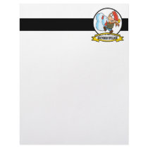 WORLDS GREATEST SNOWMAN BUILDER KIDS CARTOON LETTERHEAD DESIGN