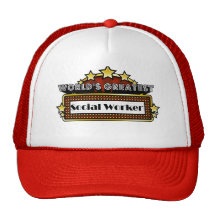 World's Greatest Social Worker Mesh Hat