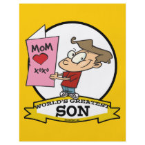 WORLDS GREATEST SON CARTOON FLYER