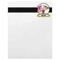 WORLDS GREATEST SON CARTOON CUSTOM LETTERHEAD