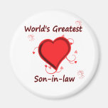 World's Greatest son-in-law Magnets