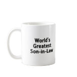  World's Greatest Son-in-Law Mug