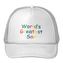 World's Greatest Son Mesh Hat