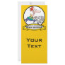 WORLDS GREATEST SPEED SHOPPER MEN CARTOON RACK CARD DESIGN