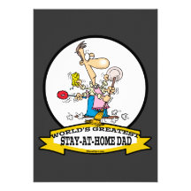 WORLDS GREATEST STAY AT HOME DAD CARTOON ANNOUNCEMENTS