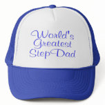 Worlds Greatest Step Dad hats