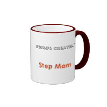 World's Greatest Step Mom Coffee Cup Mugs
