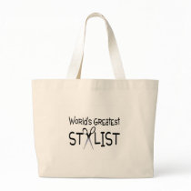 Worlds Greatest Stylist Tote Bags