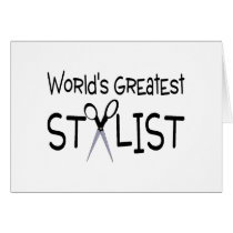 Worlds Greatest Stylist Card