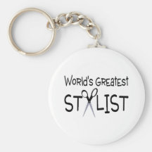 Worlds Greatest Stylist Keychain