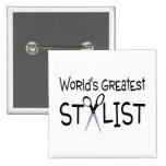 Worlds Greatest Stylist Pin