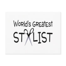 Worlds Greatest Stylist Postcards