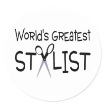 Worlds Greatest Stylist Stickers