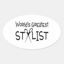 Worlds Greatest Stylist Sticker