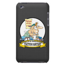 WORLDS GREATEST TATTOO ARTIST CARTOON BARELY THERE iPod COVERS