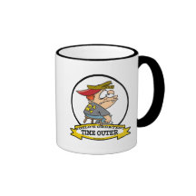 WORLDS GREATEST TIME OUTER CARTOON MUG