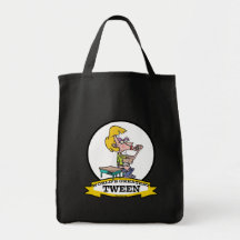 WORLDS GREATEST TWEEN GIRL CARTOON BAG