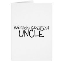 Worlds Greatest Uncle Cards