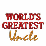World's Greatest Uncle Embroidered Hoodie