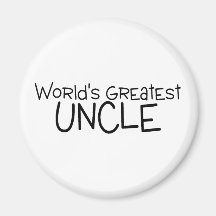 Worlds Greatest Uncle Magnets