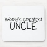 Worlds Greatest Uncle Mouse Pad