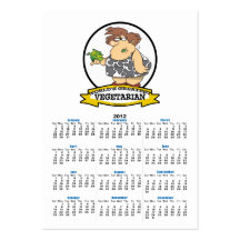 WORLDS GREATEST VEGETARIAN CARTOON BUSINESS CARDS