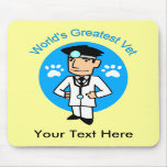 World's Greatest Vet Customizable Mousepad