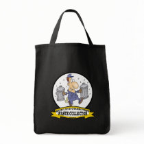WORLDS GREATEST WASTE COLLECTOR MEN CARTOON CANVAS BAG