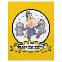 WORLDS GREATEST WASTE COLLECTOR MEN CARTOON FLYERS