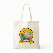 WORLDS GREATEST WEBMASTER MEN CARTOON BAGS