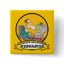 WORLDS GREATEST WEBMASTER MEN CARTOON PIN