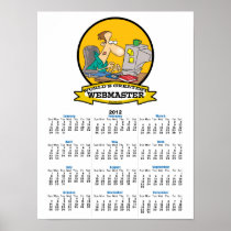 WORLDS GREATEST WEBMASTER MEN CARTOON PRINT
