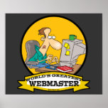 WORLDS GREATEST WEBMASTER MEN CARTOON posters