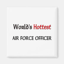 Worlds Hottest Air Force Officer Fridge Magnet