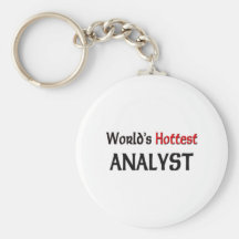 Worlds Hottest Analyst Key Chains